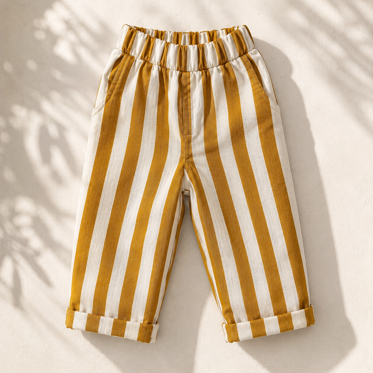 Mustard Stripe Pants