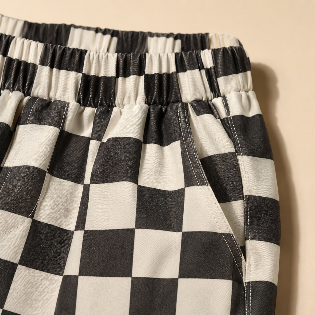 Slate Check Pant